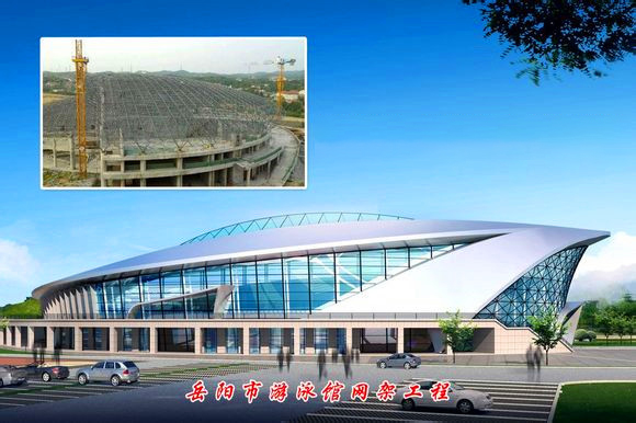 葫芦岛游泳池网架